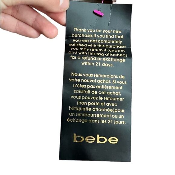 NWT! Bebe colour block hardware detail dress - Picture 10 of 12